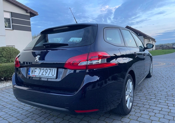 Peugeot 308 cena 46900 przebieg: 130000, rok produkcji 2020 z Puszczykowo małe 407